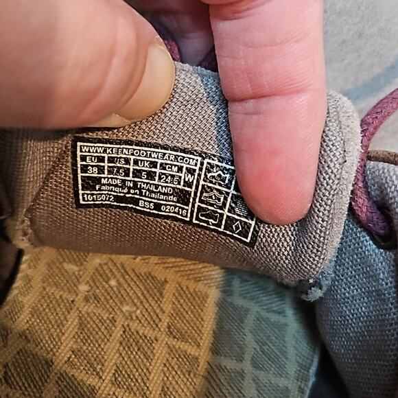 Keen Lower East Side Tan and Brown Lace Up Sneakers - Picture 6 of 8